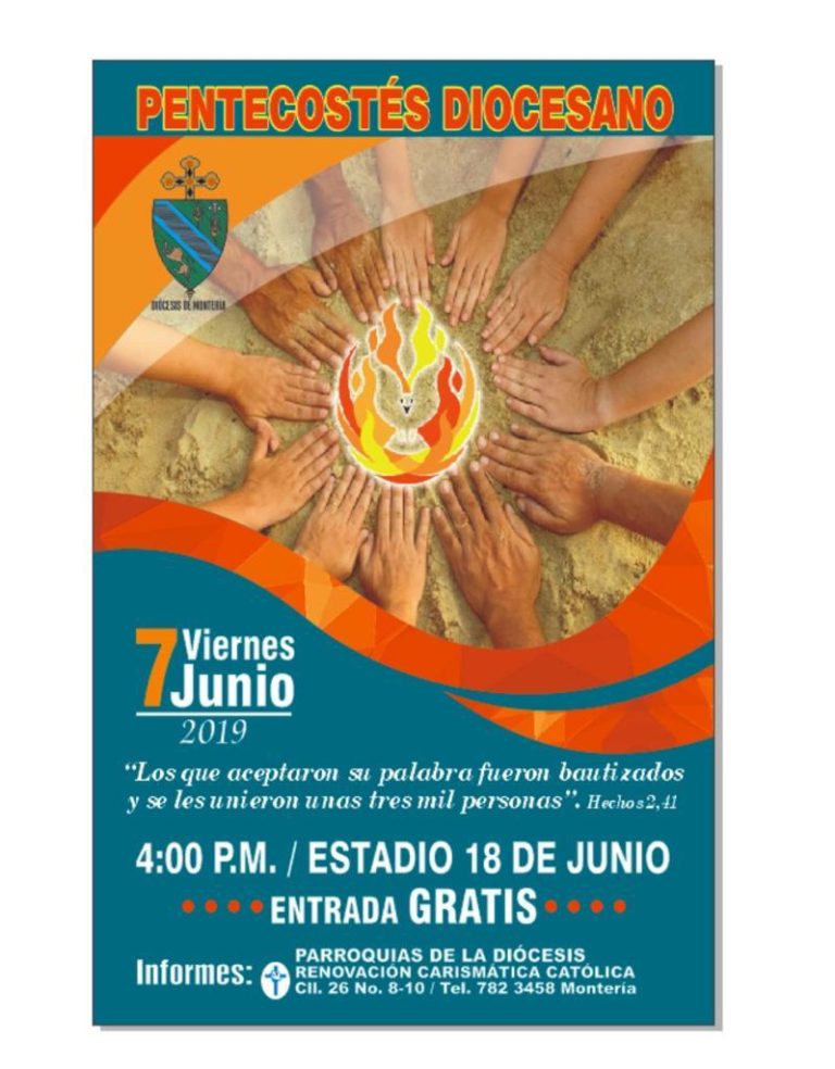 Pentecostés Diocesano, Montería