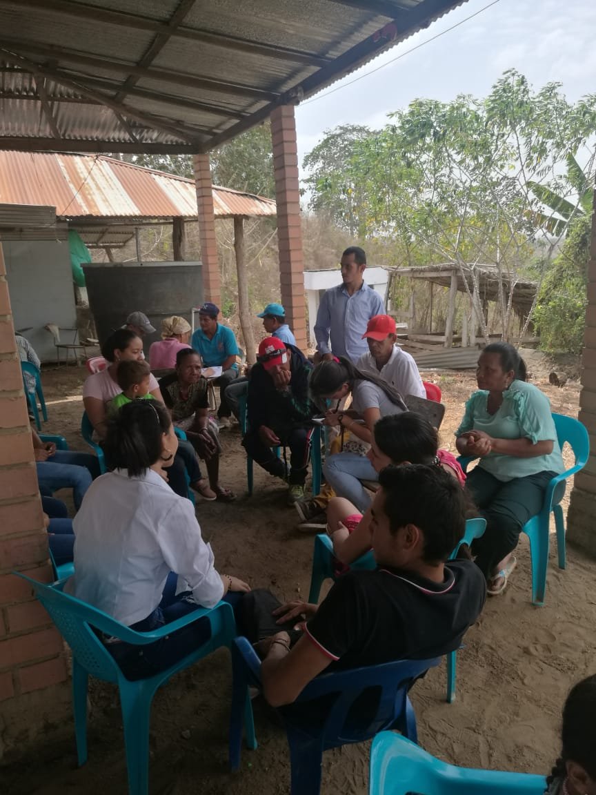 ENCUENTRO EQUIPO DE PASTORAL SOCIAL CON CAMPESINOS DE LóRICA