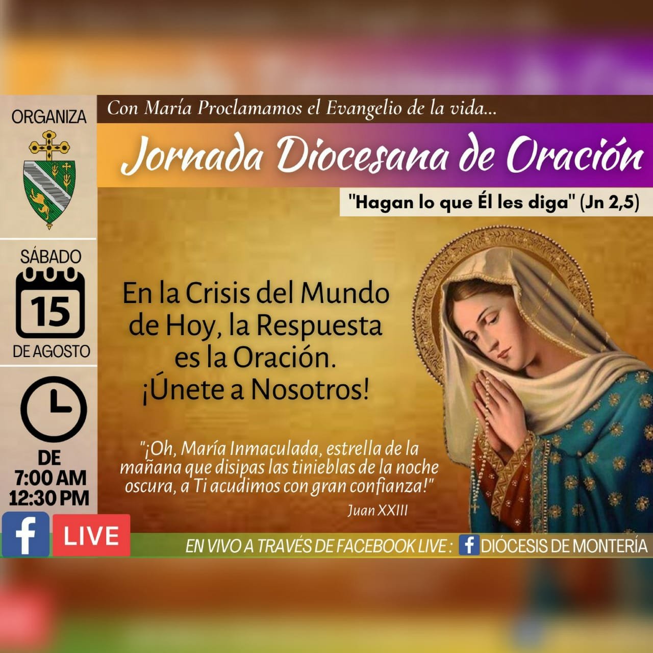 Jornada Diocesana de Oración