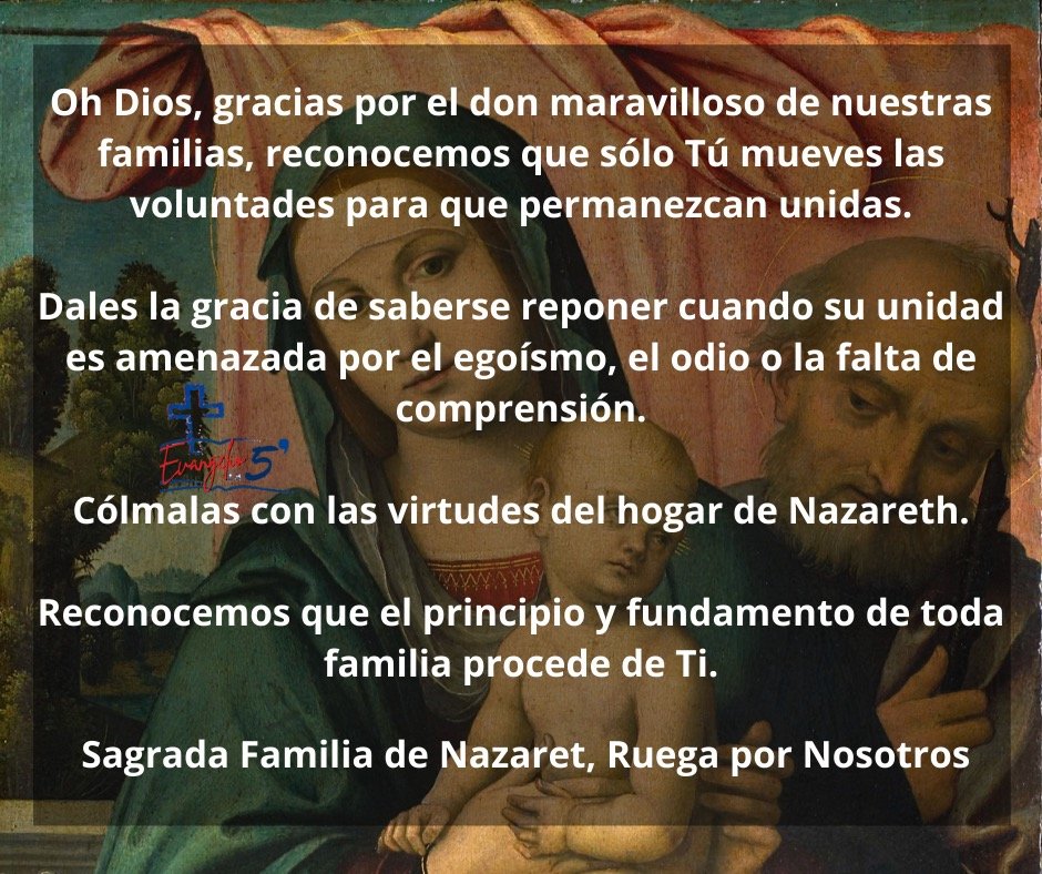 Fiesta de la Sagrada Familia by Mons. Alberto Rolón