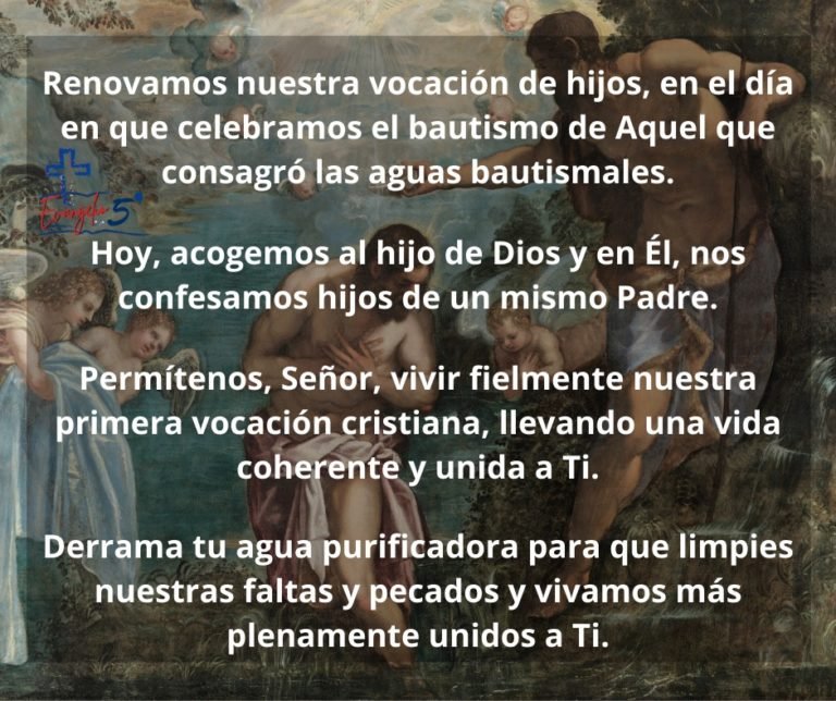 El Bautismo del Señor by Mons. Alberto Rolón