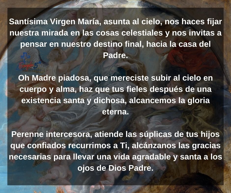 La Asunción de la Santísima Virgen María by Mons. Alberto Rolón