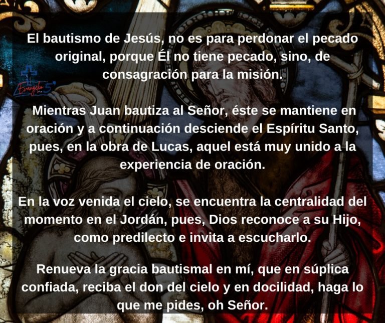 El Bautismo del Señor by Mons. Alberto Rolón