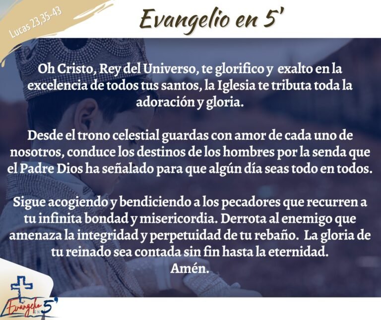 Jesucristo, Rey del Universo 2022 by Mons. Alberto Rolón