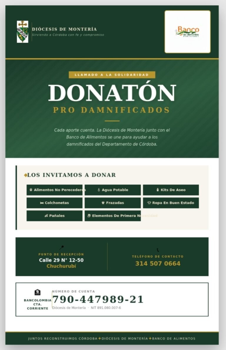 DONATÓN PRO DAMNIFICADOS