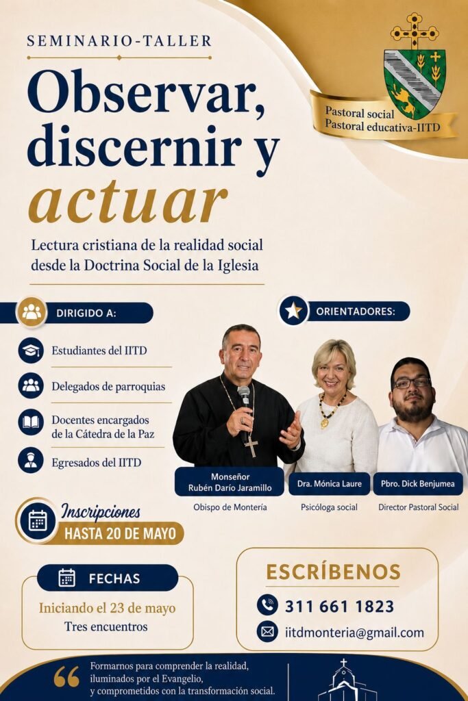 Seminario Taller “Observar, Discernir y Actuar” 