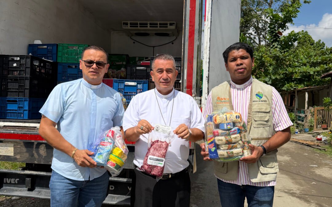 Entrega Solidaria en Calle Larga — Pastoral Social y Banco de Alimentos