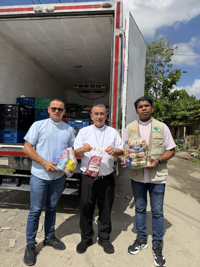 Entrega Solidaria en Calle Larga — Pastoral Social y Banco de Alimentos