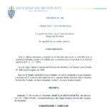 Decreto N° 006 — Nombramiento del representante legal del Hogar Nuestra Señora del Rosario