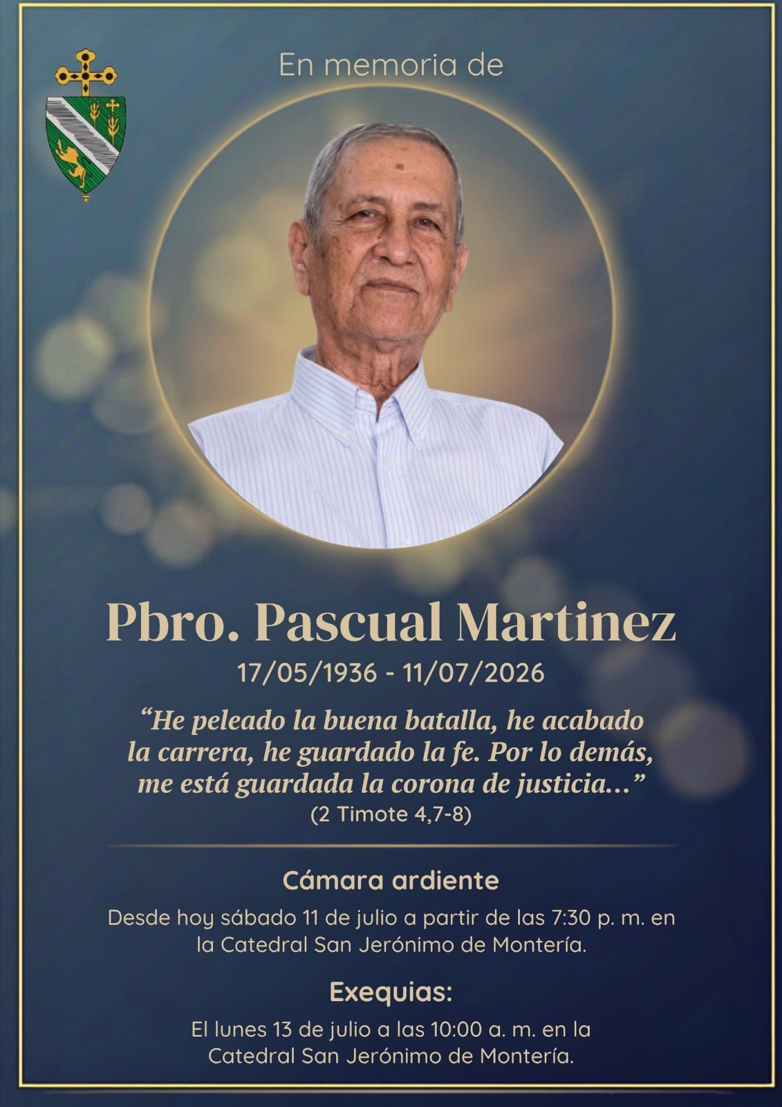 En memoria del Pbro. Pascual Martínez