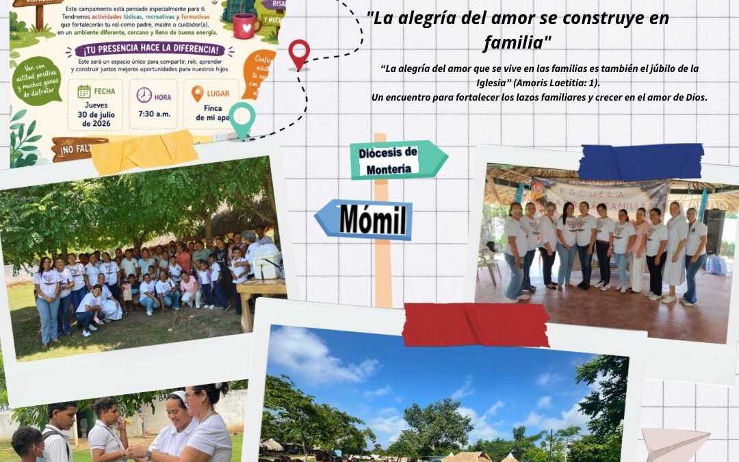 Encuentro Familiar en Mómil: la alegría del amor se construye en familia