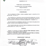 Decreto N° 011 — Capellanes de Centros Educativos