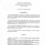 Decreto N° 012 — Delegados Diocesanos