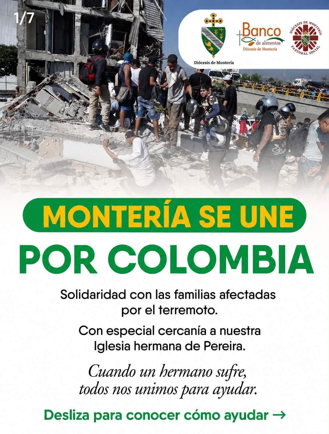 Montería se une por Colombia