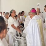 Bendición de la capilla de Mata de Caña, dedicada a María Auxiliadora